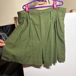 Forever 21 Forest Green Women's Skorts
